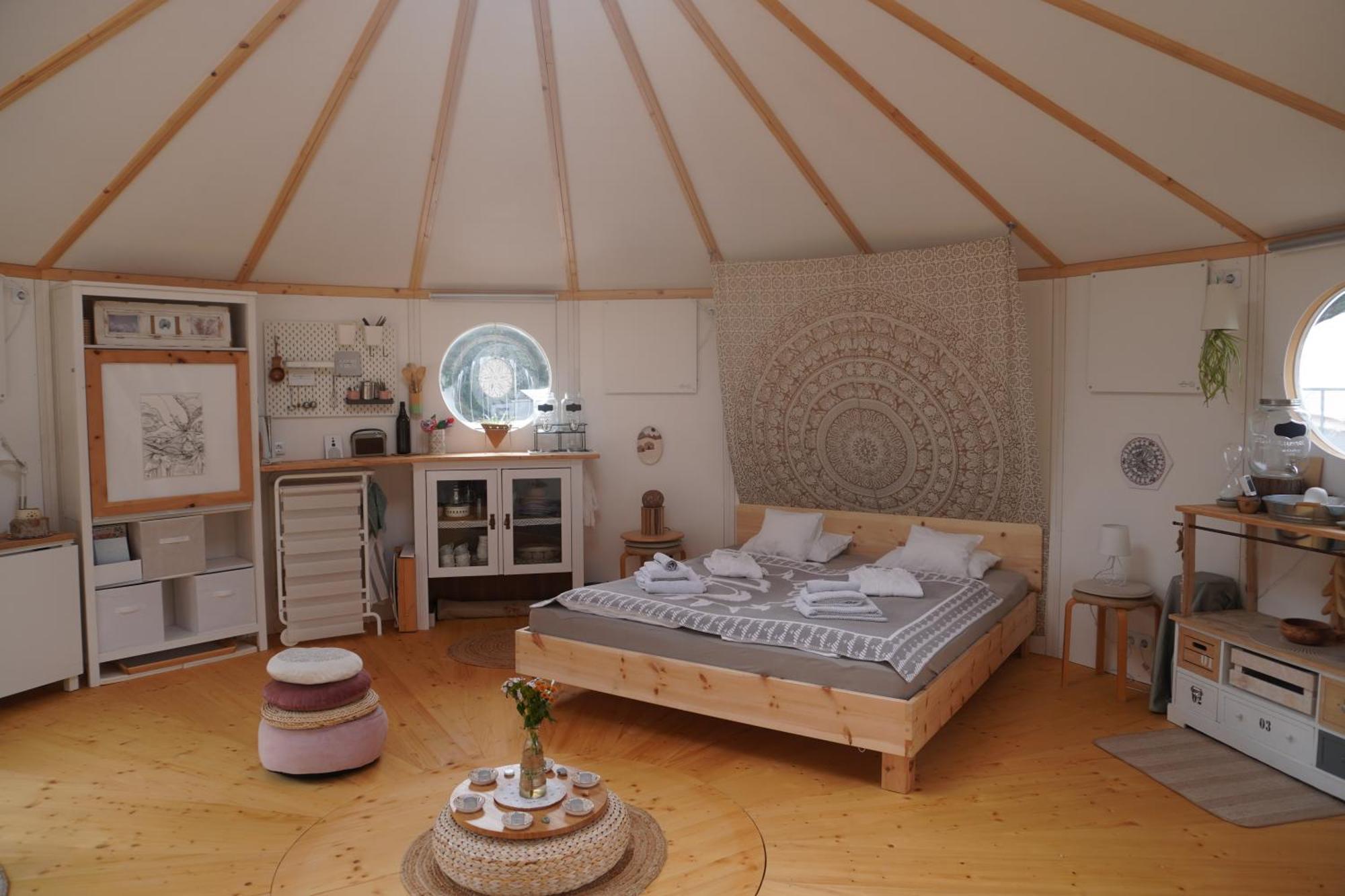 Gerhardhof - Zimmer Glamping Camping Wildermieming Ngoại thất bức ảnh