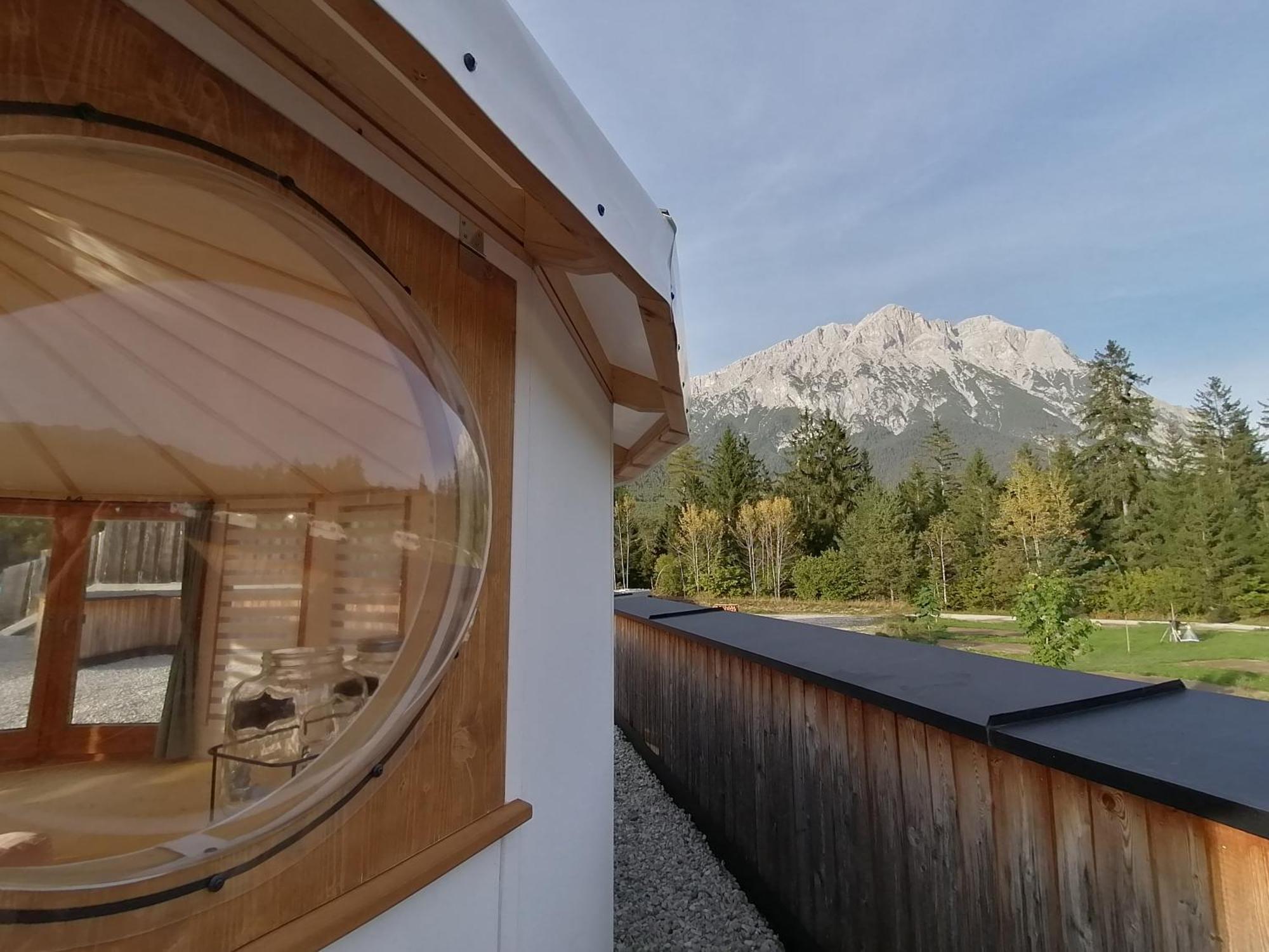 Gerhardhof - Zimmer Glamping Camping Wildermieming Ngoại thất bức ảnh
